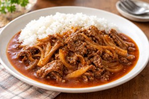 あさイチのレシピ・牛肉とまいたけの秋ハヤシ