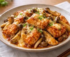 和田明日香とゆる宅飲みのレシピ・秋鮭のコチュジャンチーズ炒め