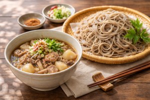 滝沢カレン＆和田明日香のフィーリンきっちんのレシピ・芋煮風つけそば