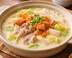 DAIGOも台所のレシピ・豆乳の白いチゲ