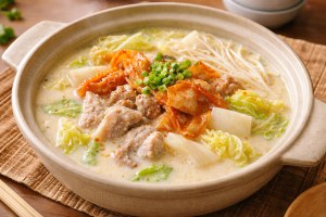 DAIGOも台所のレシピ・豆乳の白いチゲ