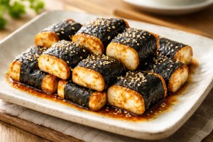 DayDay(デイデイ)のレシピ・豆腐の海苔巻き