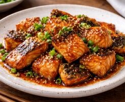 DAIGOも台所のレシピ・鮭の甘辛焼き