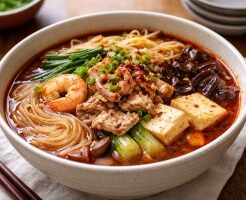 優香のサンデークッキングのレシピ・麻辣湯(マーラータン)