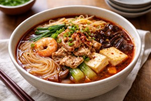 優香のサンデークッキングのレシピ・麻辣湯(マーラータン)