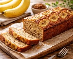 ウワサのお客さまのレシピ・黒糖バナナパウンドケーキ