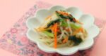 ヒルナンデスのレシピ・にんじんと小松菜ともやしのナムル
