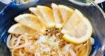 ヒルナンデスのレシピ・海苔レモンうどん