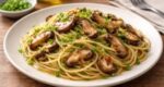 あさイチのレシピ・ねぎとしいたけの絶品パスタ